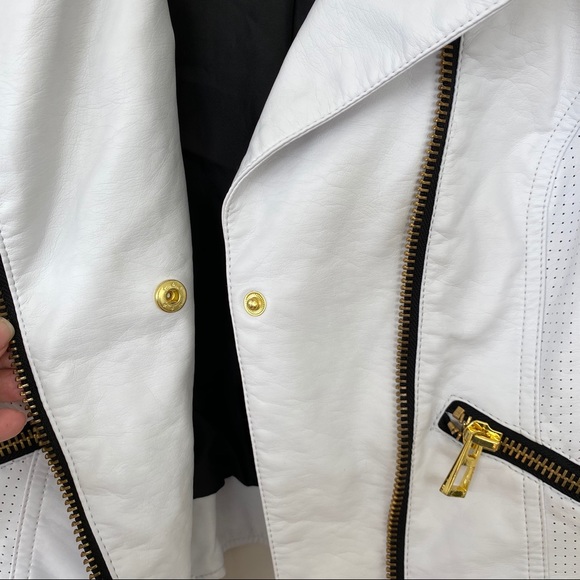 Guess faux leather moto jacket - Picture 10 of 12